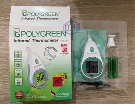 Alat Pengukur Suhu Termometer Infrared 4 in 1 Polygreen KI-8180