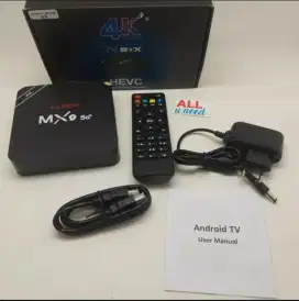 TV Box MXQ HEVC 5G 4k Ultra HD- TV Android Box MXQ 5G 4k Ram 2gb