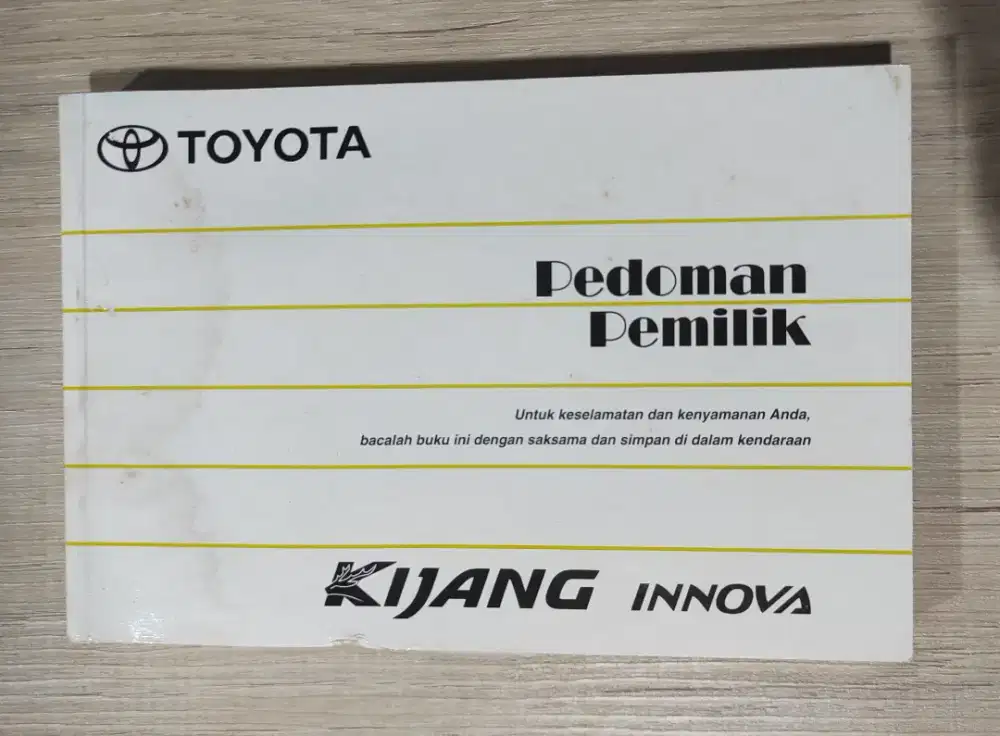 Buku Pedoman Kijang Innova