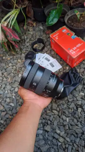 Lensa Sony FE 24-105mm F4 G oss fullset dus box