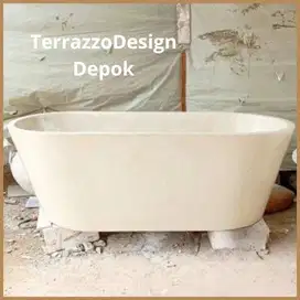 bathtub teraso minimalis