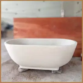 bathtub elips standing terrazzo marmer terazo