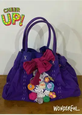 Tas wanita warna ungu (purple)