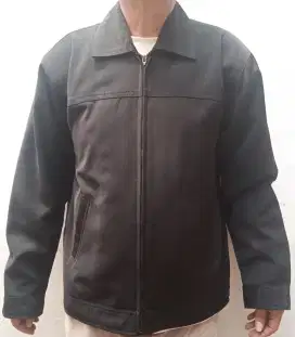 Jaket Hitam BALLY Asli Pria Wanita ukuran M Original kondisi mulus