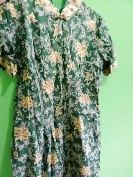 Dress Batik Hijau