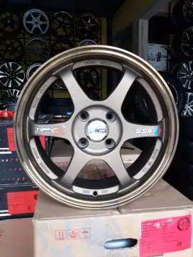 VELG SSR TYPE-C R15×6.5 ET45/40 H4×100 BRIO,JAZZ,AGYA,AYLA,YARIS,FREED