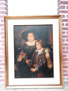LUKISAN MOTHER AND SON (EROPA)