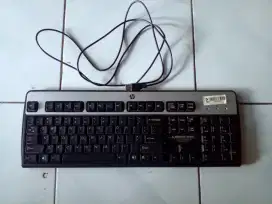 Keyboard usb built up merk HP fungsi normal segel msh mulus