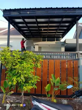 Pasang kanopi dn pvc