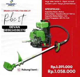 Mesin rumput ryu 2 tak RBC2T murah bergaransi