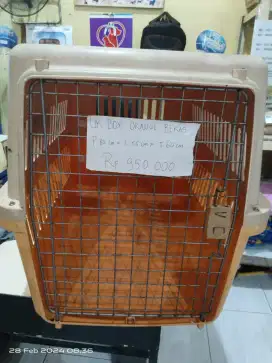 Dijual kennel box / pet cargo