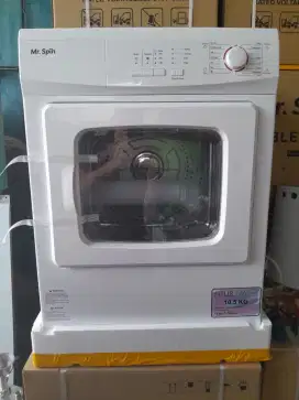 Mesin Pengering Laundry Mr. SPIN 10.5 Kg Baru Bergaransi