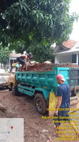 JASA BUANG PUING DAN SAMPAH PROYEK URUGAN LAHAN KEMANG  PEJATEN