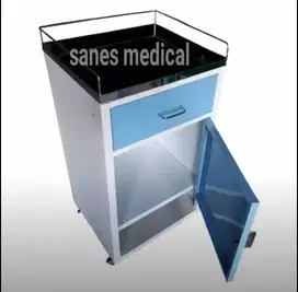 Bedside Cabinet Stainless Nakas Besi Ranjang Rumah Sakit Pasien Klinik