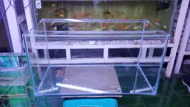 Aquarium 60*30*30 baru