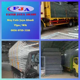 Pagar BRC T.90 x L.240 x Dia 7 mm Hot Dip Galvanized