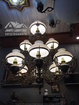 Lampu gantung Joglo Cabang