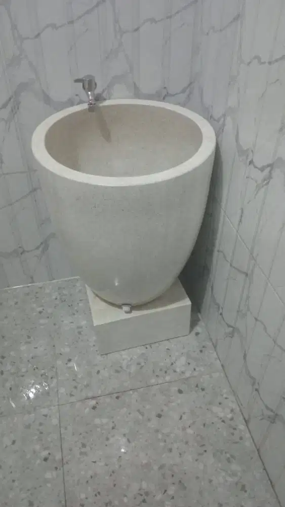 Kualitas Terbaik Bak Mandi Terazzo Tipe Gelas T 70 | Bak Teraso