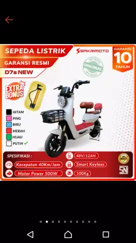Jual Sepeda Listrik