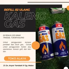 Gas tabung Refill