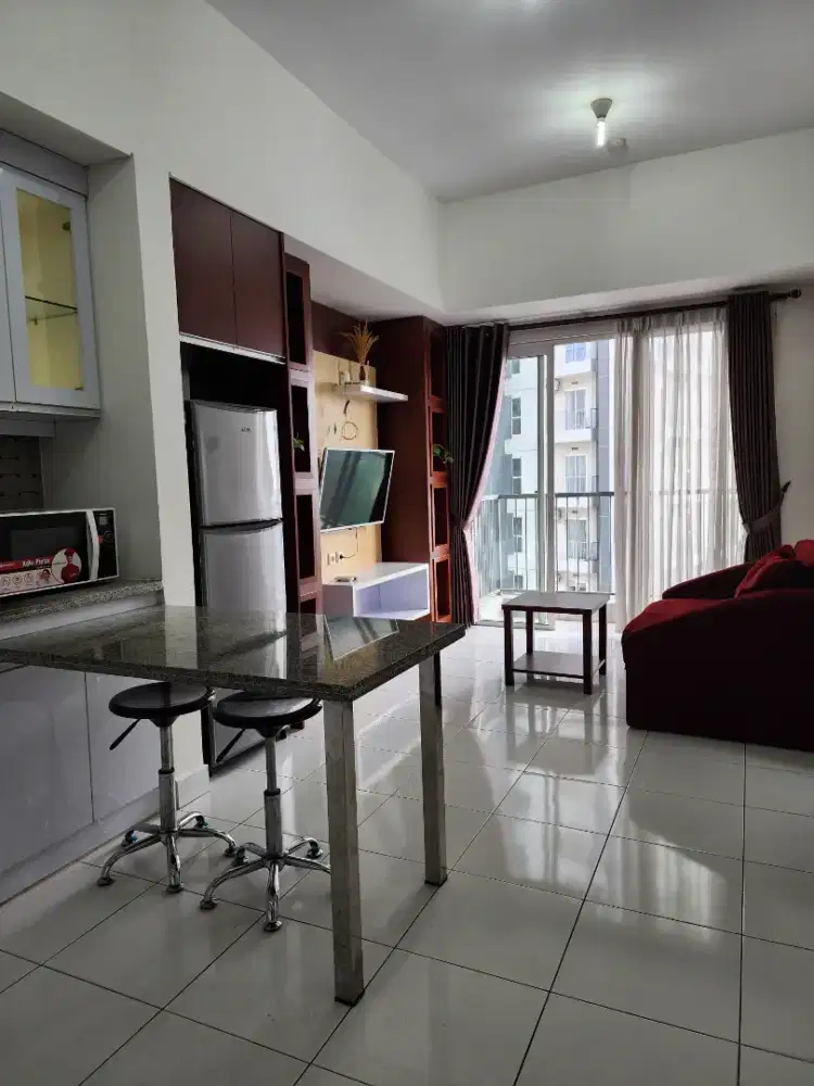 Disewakan Apt Casa De Parco 2BR full Furnish Murah Bulanan Tahunan