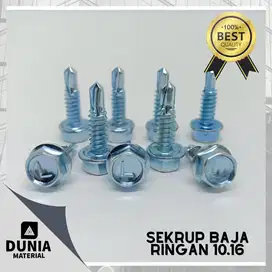 Sekrup Baja Ringan 10.16 (1 dus)