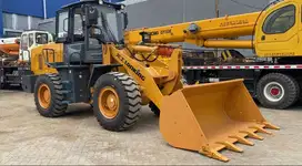 Jual Wheel Loader baru Merk Lonking 1,8 kubik Longboom garansi panjang