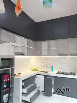 Kitchenset  Lemari  Backdrop TV Partisi  Meja Belajar Meja Rias Rak