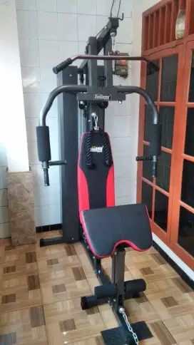 Alat fitnes home gym satu sisi beban 75 kgs