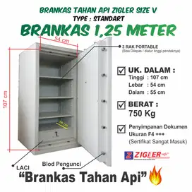 BRANKAS KANTOR RUMAH ZIGLER SAFE 3 TAHAN API