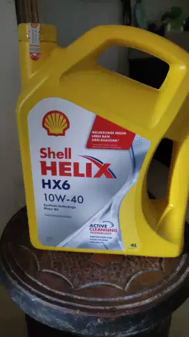 Oli Shell HX 6 baru