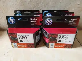 cartridge printer HP 680 Black (original, dan baru bersegel)