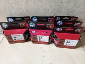 cartridge printer HP 46 (original, dan baru bersegel)