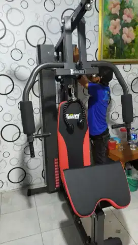 Alat fitnes home gym satu sisi beban 75 kgs