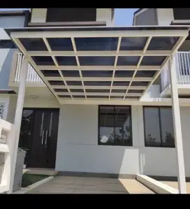 kanopi kaca,solarflat,onduline,twinlite,railing tangga stainles steel