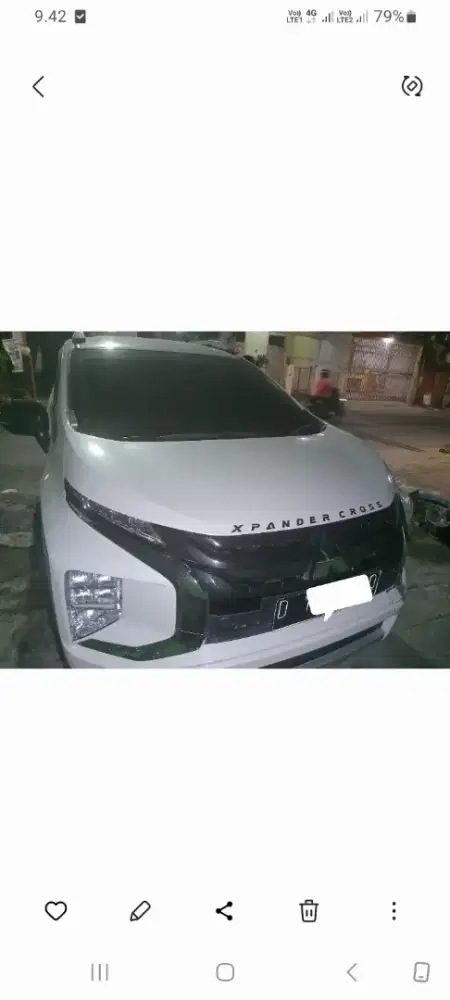 Xpander cross 2020 premium package putih km loww 35rb