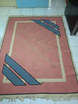 Karpet Permadani alas cantik murah ukuran besar 170x210