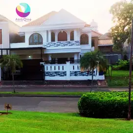 Dijual cepat rumah asri mewah besar di cibubur jakarta timur