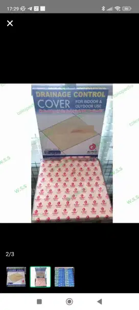 Tutup bak control drainage control ALINCO 300X300MM