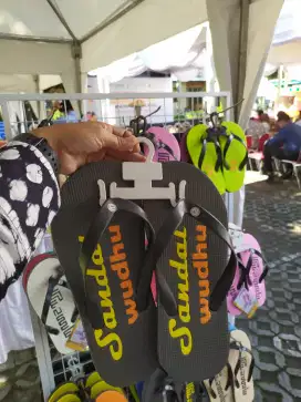 Sandal masjid anti luntur langsung produsen