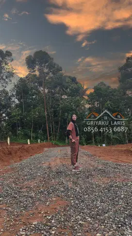 Tanah kavling lokasi datar Harga mulai 96 juta