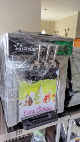 Mesin Es Krim Soft Ice Cream Wirastar Machine Maker Wir-825T 3 Tuas