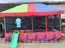 Trampolin + mandi bola