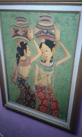 Lukisan dekor bali ubud nego cod rungkut ayo
