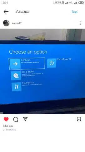 Servis komputer install panggilan