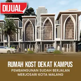 KOS DIJUAL MALANG KOTA 16 KAMAR DP LUNAS LANGSUNG BANGUN