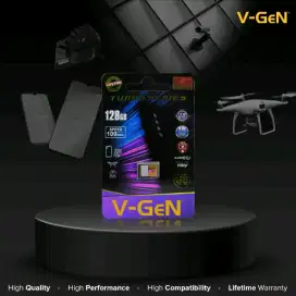 V-GeN MicroSD 64/128GB Turbo 100MBps Class 10 Memory Card Original