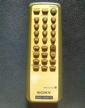 Remote Radio Cassette Sony RMT-CE75A