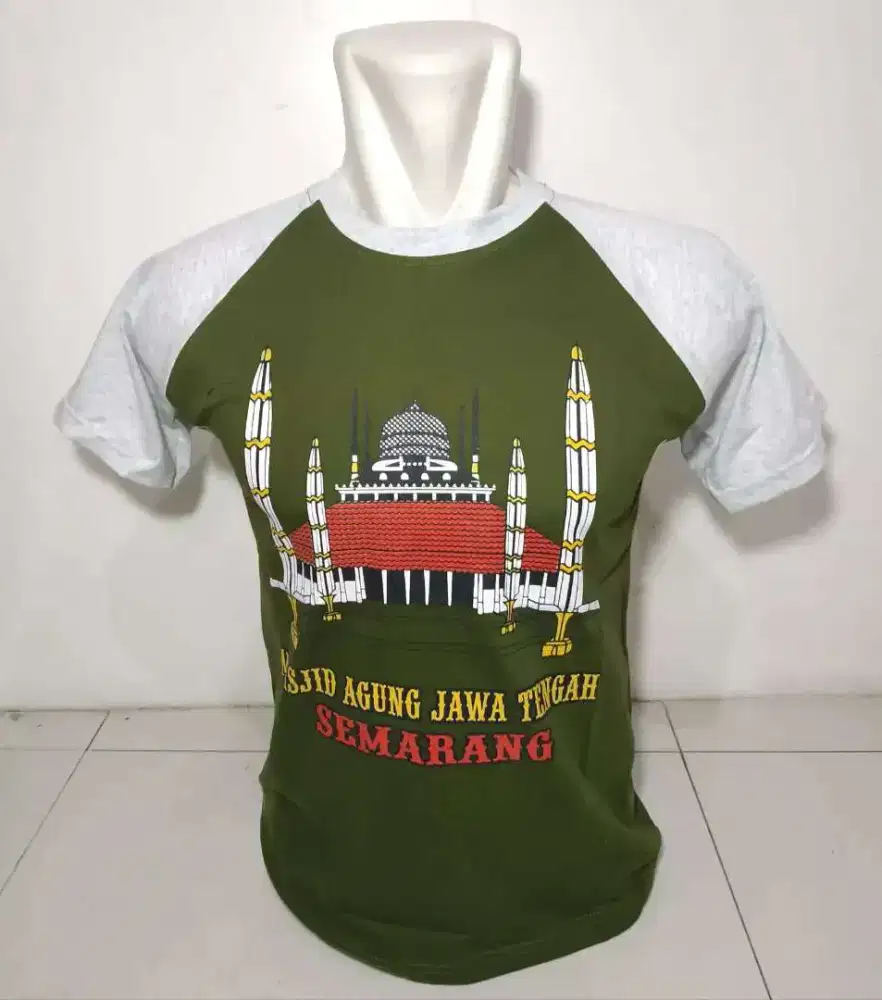Grosir dan Ecer Kaos Lengan Khas Kota Semarang