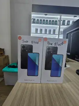 XIAOMI REDMINOTE 13 RAM 8/256GB GARANSI RESMI XIAOMI 15 BULAN